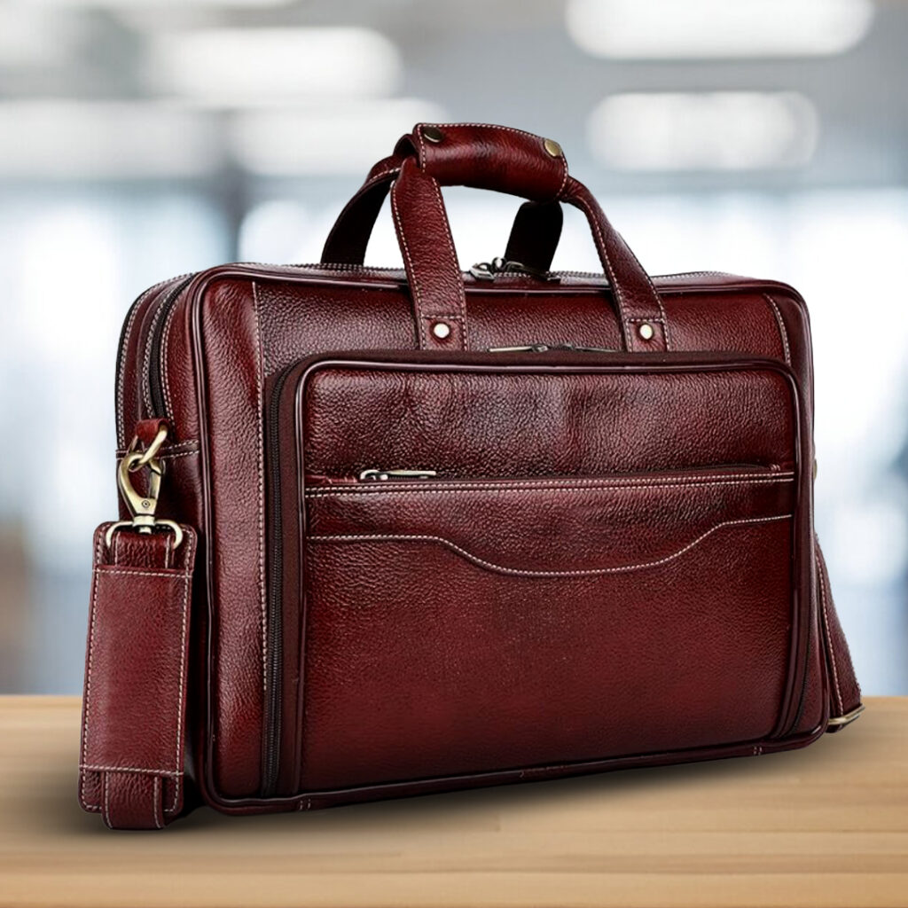 Leather bag for men